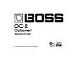 BOSS OC-2 Manual de Usuario