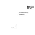 ZANKER ZKK3121 307.564 Manual de Usuario