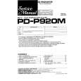 PIONEER PD-P920M Manual de Servicio