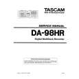 TASCAM DA-98HR Manual de Servicio