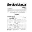 TECHNICS SA-616K Manual de Servicio