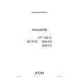 ATLAS-ELECTROLUX KC2110 Manual de Usuario