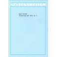 SENNHEISER SK 1013-6-1 Manual de Usuario