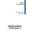 ARTHUR MARTIN ELECTROLUX ASF1632 Manual de Usuario