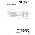 SONY ST-JX531 Manual de Servicio
