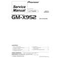 PIONEER GM-X952 Manual de Servicio
