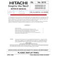 HITACHI 42HDX62A Manual de Servicio