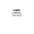 KAWAI XR7000 Manual de Usuario