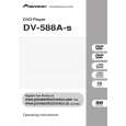PIONEER DV-588A-S Manual de Usuario
