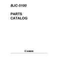 CANON BJC-5100 Catálogo de piezas