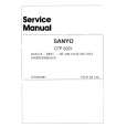 SANYO CTP6221 Manual de Servicio