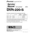 PIONEER DVR-320-S/RDXU/RA Manual de Servicio