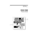 SONY DVS-7200 Manual del propietario