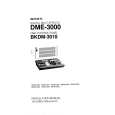 SONY BKDM-3020 Manual de Usuario