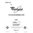 WHIRLPOOL MW8800XS1 Catálogo de piezas