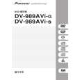 PIONEER DV-989AVI-G/LFXJ Manual de Usuario PIONEER DV-989AVI-G/LFXJ Manual de Usuario