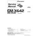 PIONEER GM-X542/XR/UC Manual de Servicio
