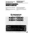PIONEER KEH-1300 Manual de Usuario