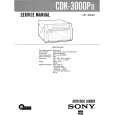 SONY CDK3000PII Manual de Servicio