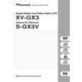 PIONEER XV-GX3/DDXJ/RD Manual de Usuario