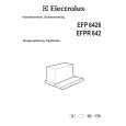 ELECTROLUX EFPR642 Manual de Usuario