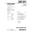 SONY CMT-DF1 Manual de Servicio