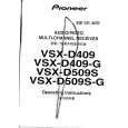 PIONEER VSXD409S Manual de Usuario