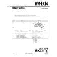 SONY WMEX14 Manual de Servicio