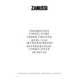 ZANUSSI ZR304CTN Manual de Usuario