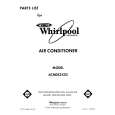 WHIRLPOOL ACM052XX2 Catálogo de piezas
