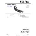 SONY VCTFXA Manual de Servicio