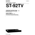 SONY ST92TV Manual de Usuario