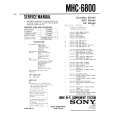 SONY MHC-6800 Manual de Servicio