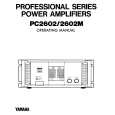 YAMAHA PC2602 Manual de Usuario