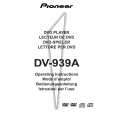 PIONEER DV-939A/WY Manual de Usuario