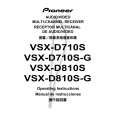 PIONEER VSX-D810S-G/HLXJI Manual de Usuario