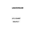 UNIVERSUM VTC-CD4097 Manual de Servicio