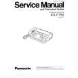 PANASONIC KXF750 Manual de Servicio