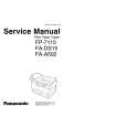 PANASONIC FA-A502 Manual de Servicio