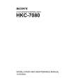 SONY HKC-7080 Manual de Servicio