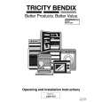 TRICITY BENDIX CAW810 Manual de Usuario