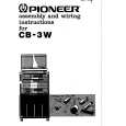PIONEER CB-3W Manual de Usuario