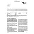 REX-ELECTROLUX FI1550FR Manual de Usuario