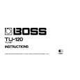 BOSS TU-120 Manual de Usuario
