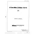 NIKON AF ZOOM-NIKKOR 35-105MM F/3.5-4.5D Manual de Servicio