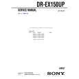 SONY DREX150UP Manual de Servicio