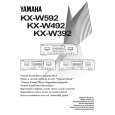 YAMAHA KX-W392 Manual de Usuario