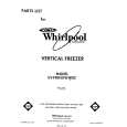 WHIRLPOOL EV190NXWW02 Catálogo de piezas