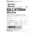 PIONEER AS-LX70/XJ/GS Manual de Servicio