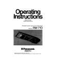 PANASONIC RM-710 Manual de Usuario